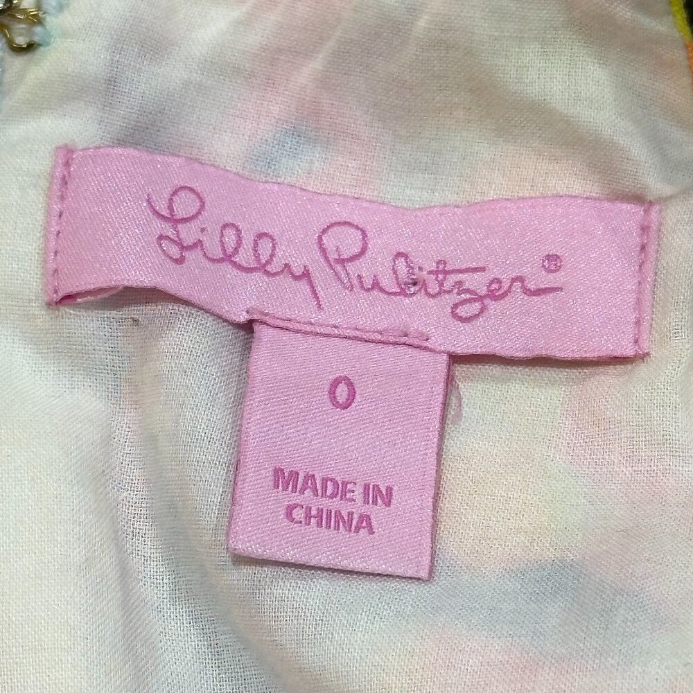 Lilly Pulitzer Pearl‎ Shift Dress Lilac Verbena So Snappy Size 0 Resort Vacation - Picture 8 of 10